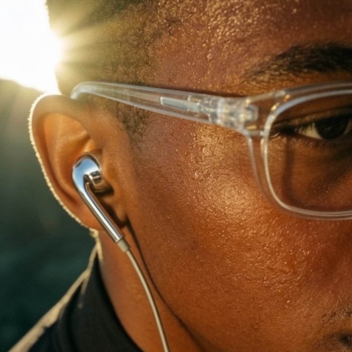 Écouteurs Argentés Fashion - Compatible avec votre téléphone, tablette, ordinateur - avec câble USB-C, Lightning ou 3,5 Jack